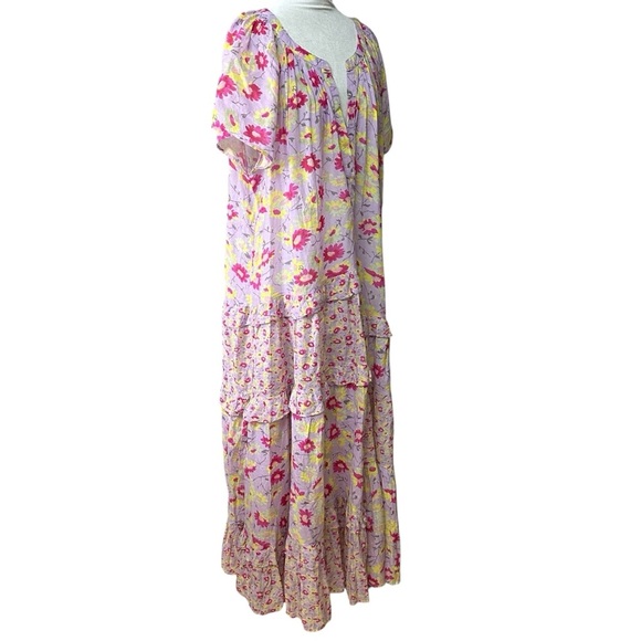 Sundance Women’s  Floral Tiered Dress. Size XXL - Picture 3 of 7